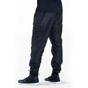 Weissman Black Cargo Dance Jogger Pants Adult Large